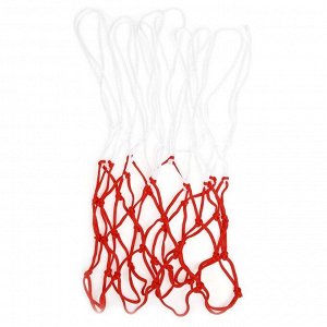 Сетка баскетбольная ONLYTOP, 50 см, нить 3 мм, 2 шт.