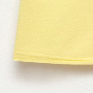 Костюм детский (футболка, шорты) MINAKU: Casual Collection, лимонный, рост, см