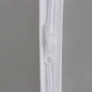 Чехол для одежды Доляна, плотный, объёмный, 60x90x50 см, белый