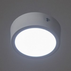 Светильник "Руми круглый" LED 12Вт 6000К белый 10,5х10,5х5см