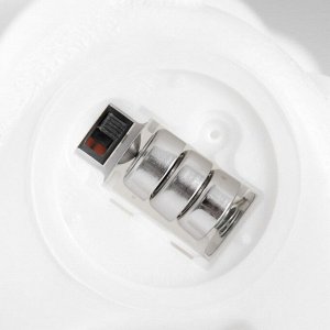Фигурка светящаяся RISALUX «Лисичка на луне», LED-ночник, 1 Вт, 3xLR44, белый, 10x10x16 см