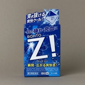 Rohto Z! - суперосвежающие японские глазные капли, 12мл