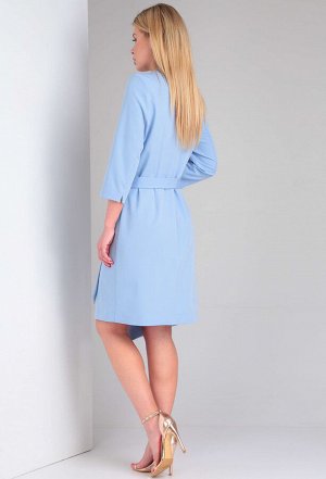 Платье Lady Line 550 голубой