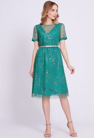 Платье Bazalini 4747 зеленый