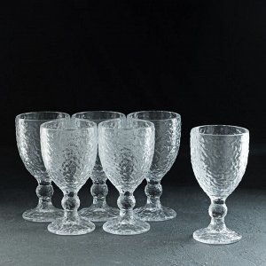 Набор бокалов стеклянных «Вулкан», 320 мл, 6 шт, цвет прозрачный