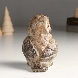 Сувенир керамика "Древесный филин" 10х7х11,2 см
