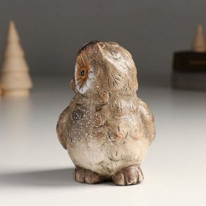 Сувенир керамика "Древесный филин" 10х7х11,2 см