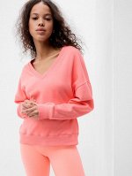 GAP - винтажная мягкая толстовка - розовый