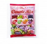 Карамель фруктовая со сливками Double Mix candy, 250гр