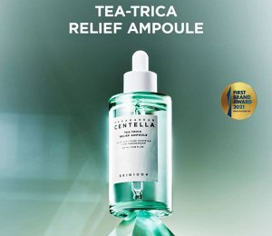 Успокаивающая ампула для проблемной кожи Madagascar Centella Tea-Trica Relief Ampoule
