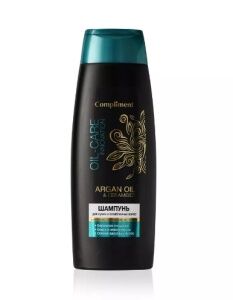 COMPLIMENT Argan Oil & Ceramides Шампунь для сухих и ослабленных волос 400 мл