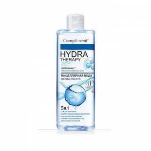 COMPLIMENT HYDRA THERAPY Мицеллярная вода 5в1 для лица, глаз и губ 400 мл
