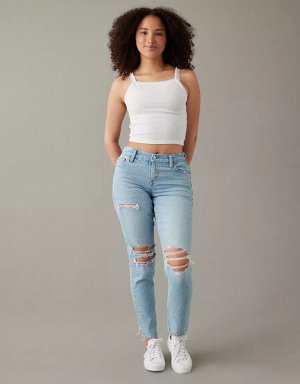 AE Stretch Ripped Curvy '90s Skinny Jean