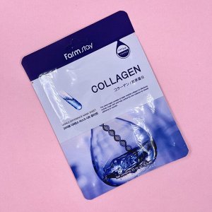 Farm Stay Тканевая маска с коллагеном Visible Difference Mask Sheet Collagen, 23 мл