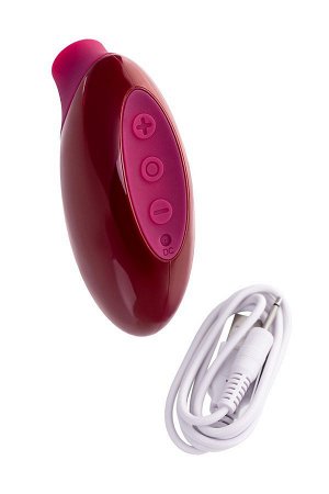 ВАКУУМНЫЙ СТИМУЛЯТОР КЛИТОРА A-TOYS MYRTY, БОРДОВЫЙ, 9,8 СМ