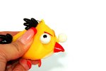 Брелок-антистресс Angry Birds желтая птица