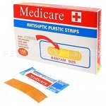Пластырь антисептический MEDICARE , 100 шт