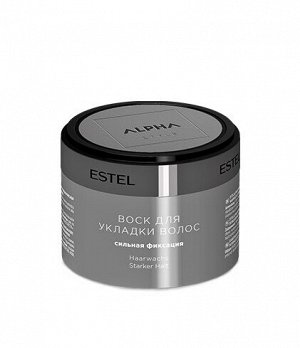 ESTEL PROFESSIONAL Воск для укладки волос сильная фиксация ESTEL ALPHA HOMME, 65 мл