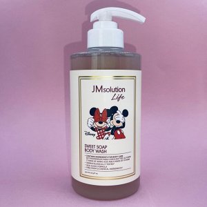 JMsolution Гель для душа с ароматом мускуса и мака Life Disney Sweet Soap Body Wash  , 500 мл