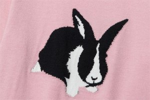Женский свитер с кроликом