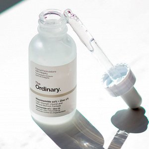 Сыворотка для проблемной кожи с 10% ниацинамида и цинком The Ordinary Niacinamide 10% + Zinc 1%