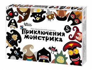 Игра настольная Ходилка "Приключения монстрика"