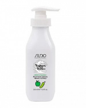 Studio Professional 350мл Йогуртовый шампунь для волос «Яблоко и Огурец»