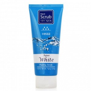 Отбеливающий пилинг-скраб с экстрактами морских водорослей, Alfredo Feemas Aqua Scrub White Peeling Scrub 180мл