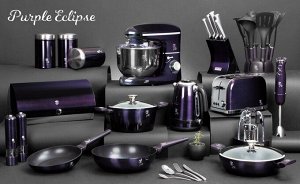 Кастрюля с крышкой 24см, 4,1л Purple Eclips