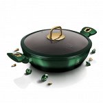 Сотейник с крышкой 28см, 3,8л BERLINGERHAUS Emerald Collection