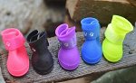 Обувь для собак водонепроницаемая цвет: ЧЕРНЫЙ