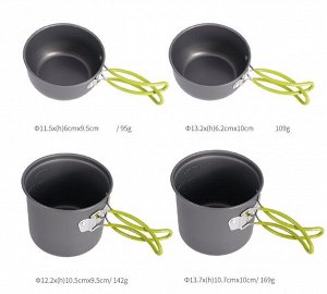 Набор туристической посуды DS-201 на 2-3 персоны