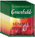 Чай Гринфилд Summer Bouquet пакет термосаше в п/э уп. 2г 1/100/10 для Horeka , шт