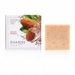 Натуральное твердое мыло ручной работы с ароматом миндаля SHARME SOAP, 80 г