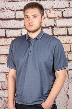 Футболка 2457В т.синий-меланж CAHOTER