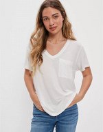 AE Soft &amp; Sexy V-Neck Pocket Tee