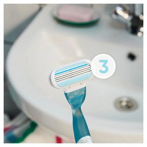 GILLETTE Сменные бритвенные кассеты GILLETT VENUS 2 штуки