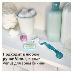 GILLETTE Сменные бритвенные кассеты GILLETT VENUS 2 штуки
