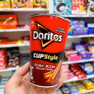 Doritos Cup Style Grilled Tacos 60g - Японские Доритос в чашке. Тако гриль