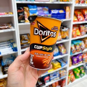 Doritos Cup Style Smoked Cheese 60g - Японские Доритос в чашке. Сыр с дымком