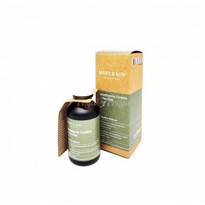 Успокаивающая сыворотка с гуттуинией и чайным деревом 30мл MARY &#038; MAY HOUTTUYNIA CORDATA+TEA TREE SERUM 30ml
