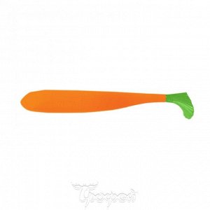 Виброхвост Jumbo 4,95"/12.5 см Orange & Greene 5шт. (HS-7-025) Helios