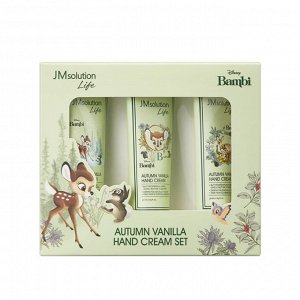 JКрем для рук &#171;Ванильная Осень&#187; (Бамби) набор 50мл*3шт M SOLUTION LIFE DISNEY AUTUMN VANILLA HAND CREAM SET 50ml*3ea