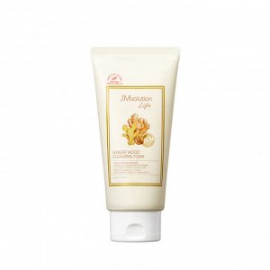 Пенка для умывания с экстрактом имбиря 300мл JM SOLUTION LIFE GINGER WOOD CLEANSING FOAM 300ml