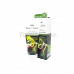 Пенка для лица с муцином черной улитки 180мл JIGOTT NATURAL FOAM CLEANSING BLACK SNAIL 180ml