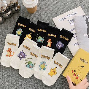 Подарочный набор носков Покемоны, единый размер 36-43