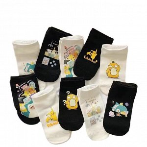Подарочный набор носков Покемоны, единый размер 36-43