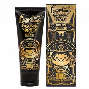 Elizavecca Hell-pore longolongo gronique gold mask pack Плёночная маска для лица с коллоидным золотом 100 мл