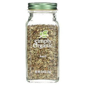 Simply Organic, Базилик 15 гр