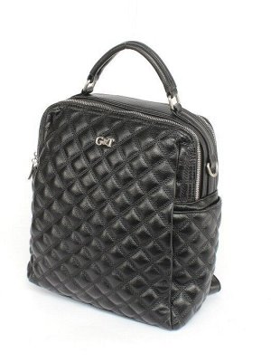Рюкзак жен искусственная кожа GT-L 63105-194 L 815-1,   (сумка change)  2отд,  черный SALE 256676